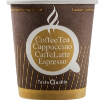 Стакан бумажный(100мл)"Taste Quality" HB62-120 Coffee d=62 50/10001уп/42уп